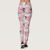Het vrolijke kerstfeest van de Whos Leggings (Achterkant)