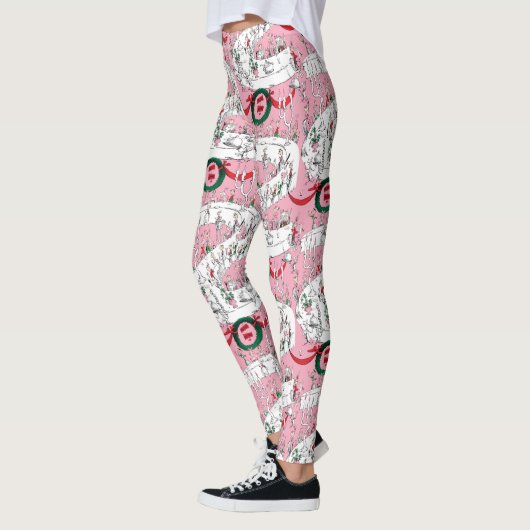 Het vrolijke kerstfeest van de Whos Leggings (Links)