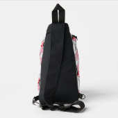 Het vrolijke kerstfeest van de Whos Sling Bag (Achterkant)