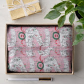 Het vrolijke kerstfeest van de Whos Tissuepapier (Geschenk)