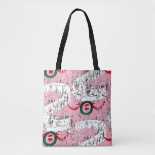 Het vrolijke kerstfeest van de Whos Tote Bag