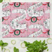 Het vrolijke kerstfeest van de Wiezen Theedoek (Gevouwen)