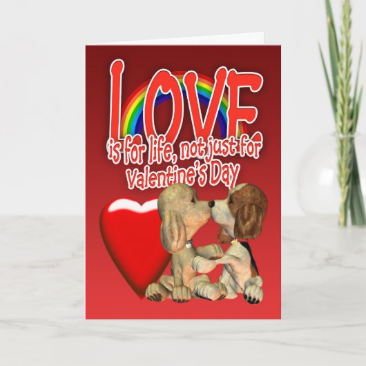 Het vrolijke Lesbische Burgerlijke Vennootschap Feestdagen Kaart (Voorkant)