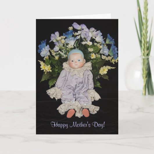 Het vrolijke Moederdag van het Hart Kaart (Voorkant)