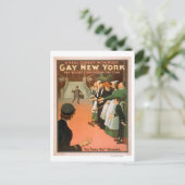 Het vrolijke Nieuwe Poster van het Theater van de Briefkaart (Staand voorkant)