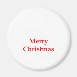 Het vrolijke Rood van Kerstmis de Giften van Zazzl Magneet