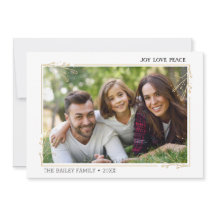 Het vrolijke Wenskaart van de Vakantie van de Foto