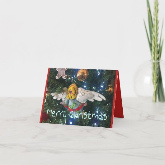 HET VROLIJKE WENSKAART VAN HET NIEUWJAAR VAN KAART (Voorkant)