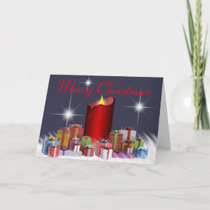 Het vrolijke Wenskaart van Kerstmis Feestdagen Kaart