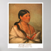 Het Vrouw Eagle-Shawano Poster (Voorkant)