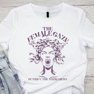 Het Vrouw staart T-shirt