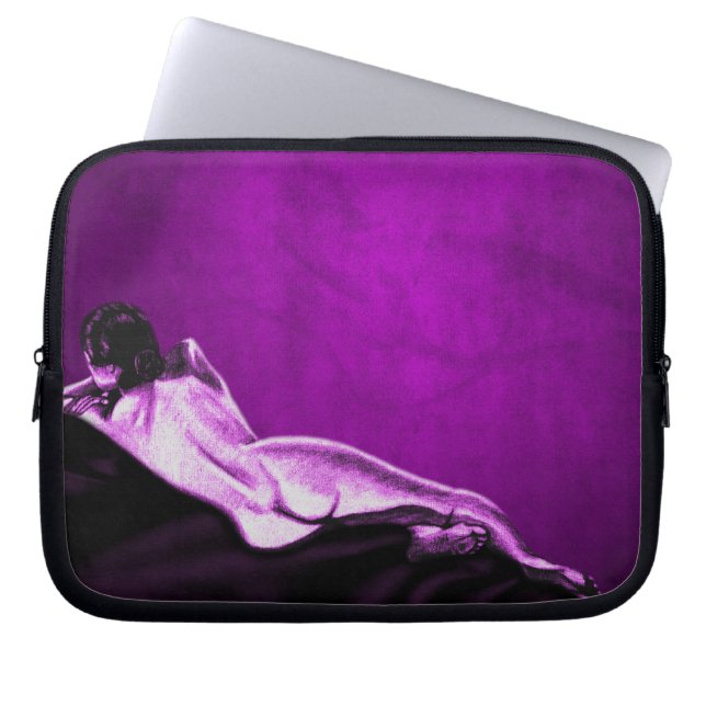Het Vrouwelijk Lichaam Laptop Sleeve (Voorkant)