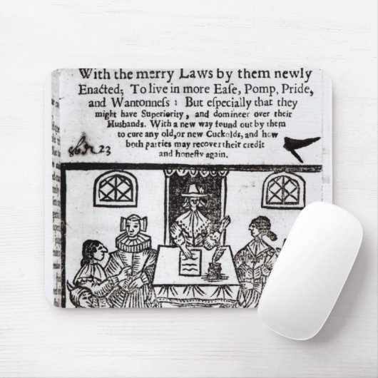 Het Vrouwenparlement, 1656 Muismat (Met muis)