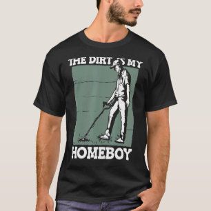 Het vuil is mijn huisjongen Gold Silver Gemstone P T-shirt