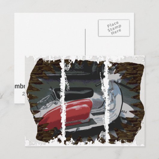 Het vuile Briefkaart van Dozen 3Tall (Voorkant / Achterkant)