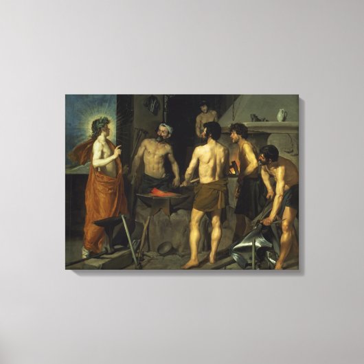 Het Vulcaan, 1630 Canvas Afdruk (Voorkant)