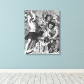 Het Vulcaan Canvas Afdruk (Insitu (Houten vloer))