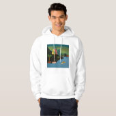 Het vulkaaneiland 2008 hoodie (Voorkant volledig)