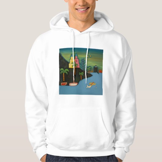 Het vulkaaneiland 2008 hoodie (Voorkant)