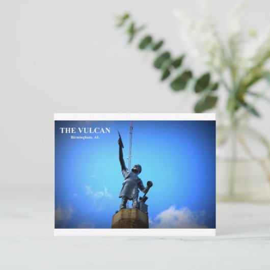 HET VULKSTATUUT BRIEFKAART (Staand voorkant)