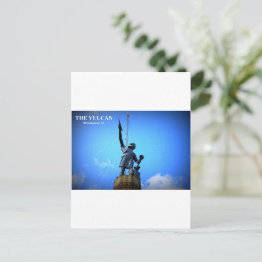 HET VULKSTATUUT BRIEFKAART (Staand voorkant)