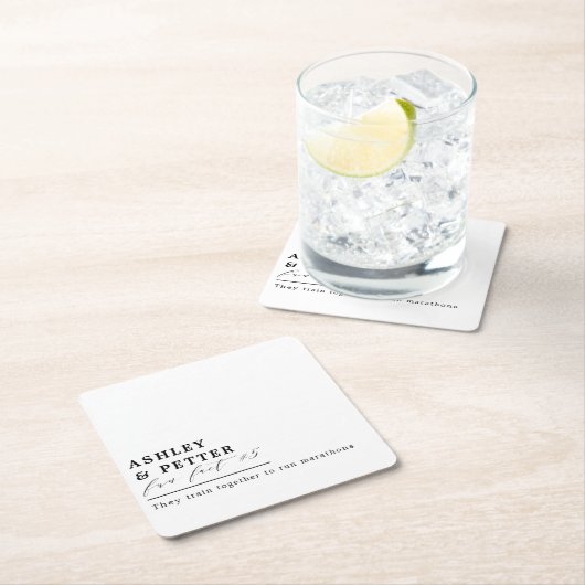 Het Vun van de bruiloft over het Klassieke Manuscr Kartonnen Onderzetters (Insitu)