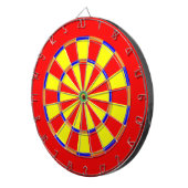 Het vuur brandt dartbord (Voorkant Rechts)