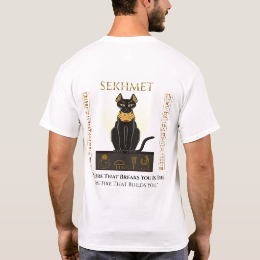 Het Vuur Dat Je Breekt Is Hetzelfe Vuur Dat Bouwt T-shirt (Achterkant)