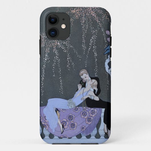 Het vuur, illustratie voor "Fetes Galantes" door P Case-Mate iPhone Case (Achterkant)