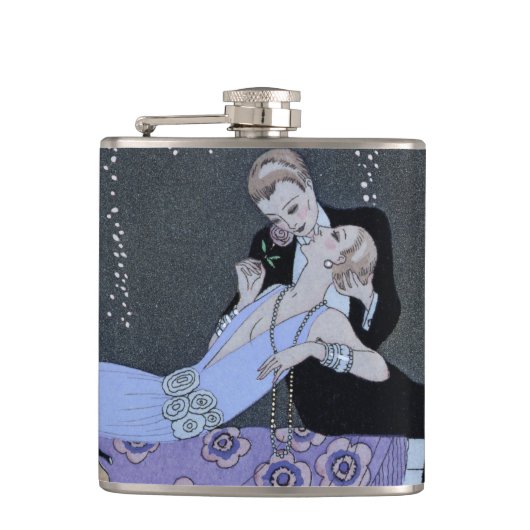 Het vuur, illustratie voor "Fetes Galantes" door P Heupfles (Voorkant)