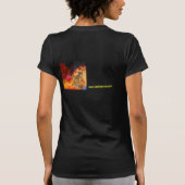 Het vuur op het T-shirt van de Zonneeuwse Vrouwen (Achterkant)