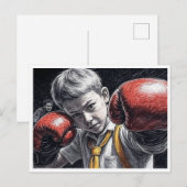 "Het vuur van binnen" Briefkaart (Voorkant / Achterkant)