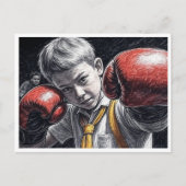 "Het vuur van binnen" Briefkaart (Voorkant)