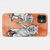 Het vuur van de geest, Louis Wain Case-Mate iPhone Case (Achterkant (horizontaal))