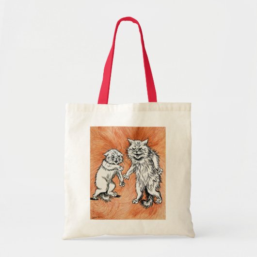 Het vuur van de geest, Louis Wain Tote Bag (Voorkant)