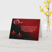 Het vuur van de liefde van God. Kaart (Gele Bloem)