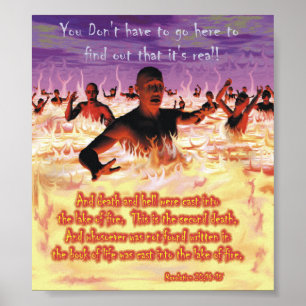 Het vuurmeer! poster