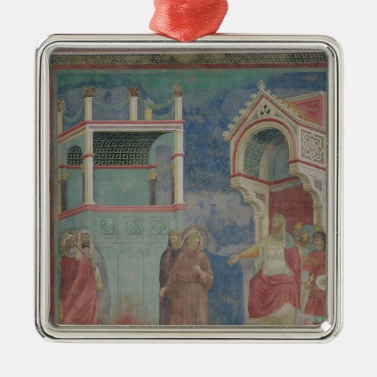 Het vuurproces metalen ornament (Voorkant)