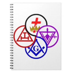Het Vuurrad van de Rite van York Notitieboek