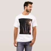 Het vuurwerk licht op de Memorial van de Luchtmach T-shirt (Voorkant volledig)