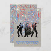 Het Vuurwerk van de gebeurtenis het Begripelijke U Kaart (Voorkant / Achterkant)