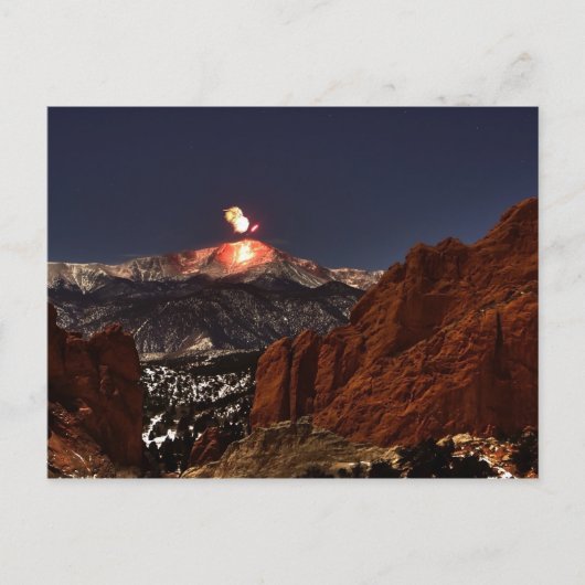 Het Vuurwerk van de Nieuwe Dag van Jaren op de bov Feestdagenkaart (Voorkant)