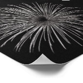 Het Vuurwerk van het Tuurteken van de Band laat de Poster (Hoek)