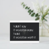 Het waard briefkaart (Staand voorkant)