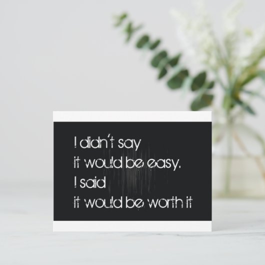 Het waard briefkaart (Staand voorkant)