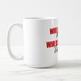 Het waard! koffiemok