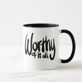 Het waard van allemaal Christelijke Mok van de Wor