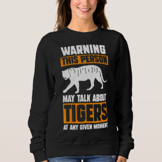Het waarschuwen deze persoon kan over Tijgers spre Trui