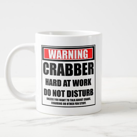 Het waarschuwen van Krabber hard op het werk stoor Grote Koffiekop (Links)