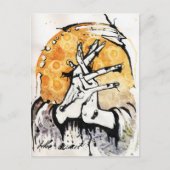 Het wachten briefkaart (Voorkant)